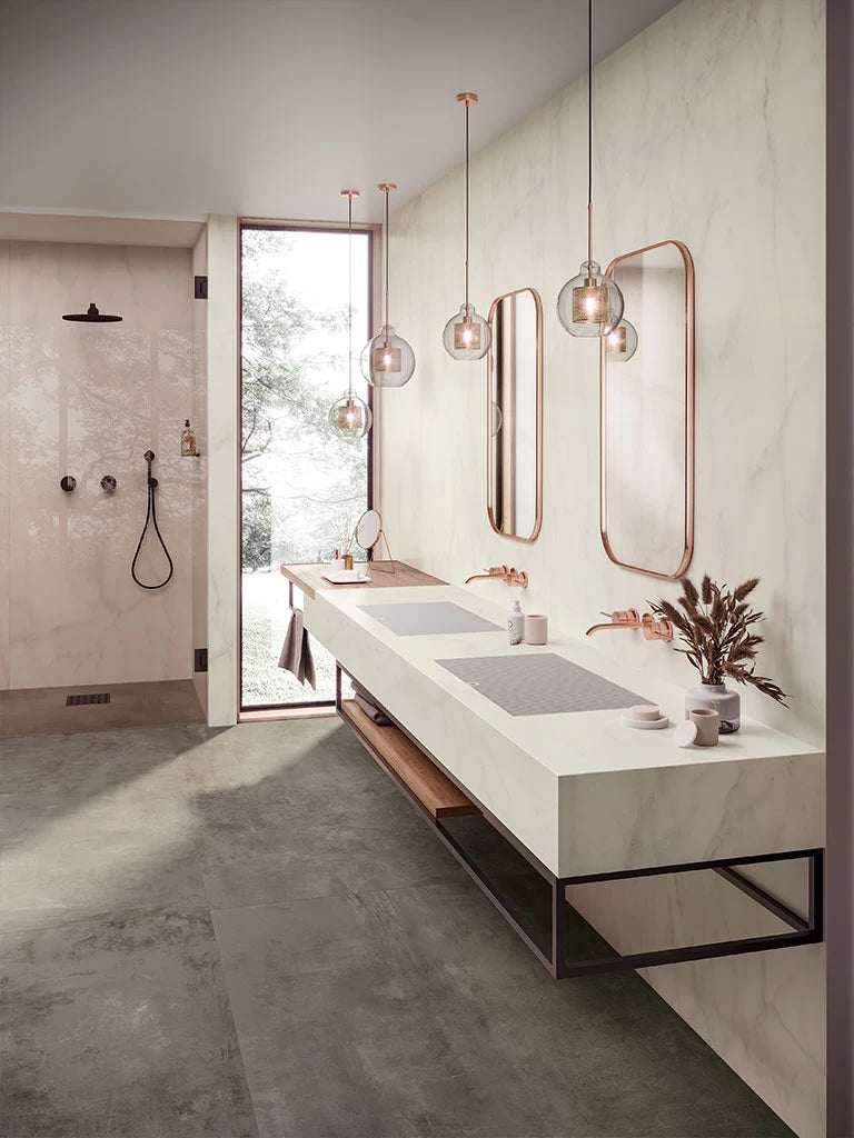 Calacatta Delicato Polished/Matte 30x30