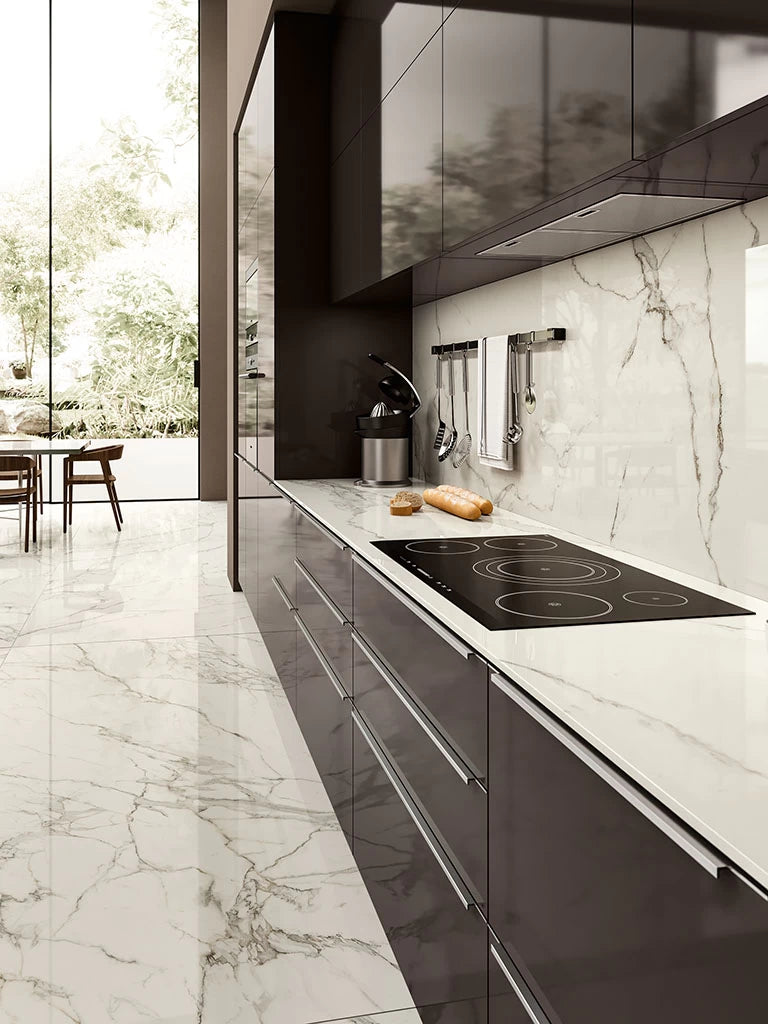 Calacatta Extra Polished/Matte 12x24