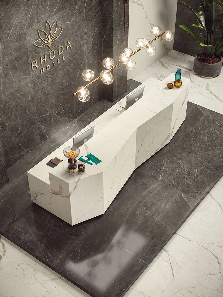 Calacatta Prestigio Polished/Matte 30x30